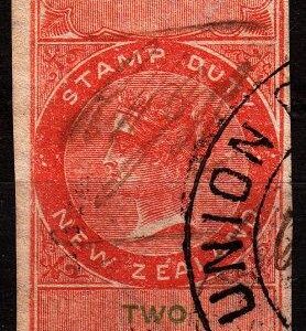 2/- Orange and Green (Imperf)