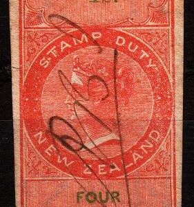 4/- Orange and Green (Imperf)