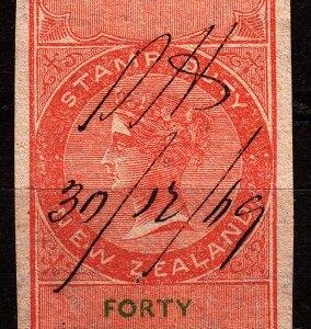 2 Pounds Orange-Red & Green (Imperf)