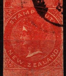 7 Pounds Orange-Red & Green (Imperf)