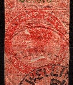 8 Pounds Orange-Red & Green (Imperf)