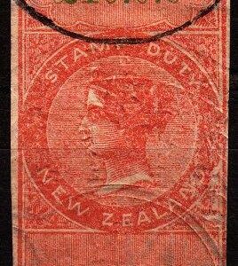 10 Pounds Orange-Red & Green (Imperf)