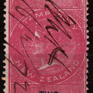 2/- Pale Rose & Blue