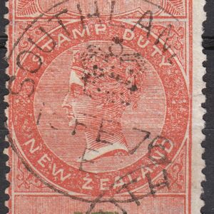 2 Pounds 10/- Orange-Red & Green