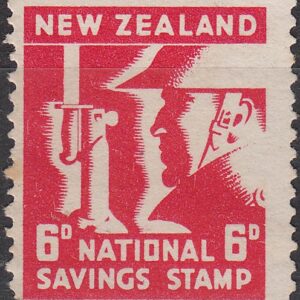 National Savings - 6d Red