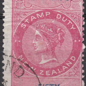 2 Pounds 10/- Rose & Blue